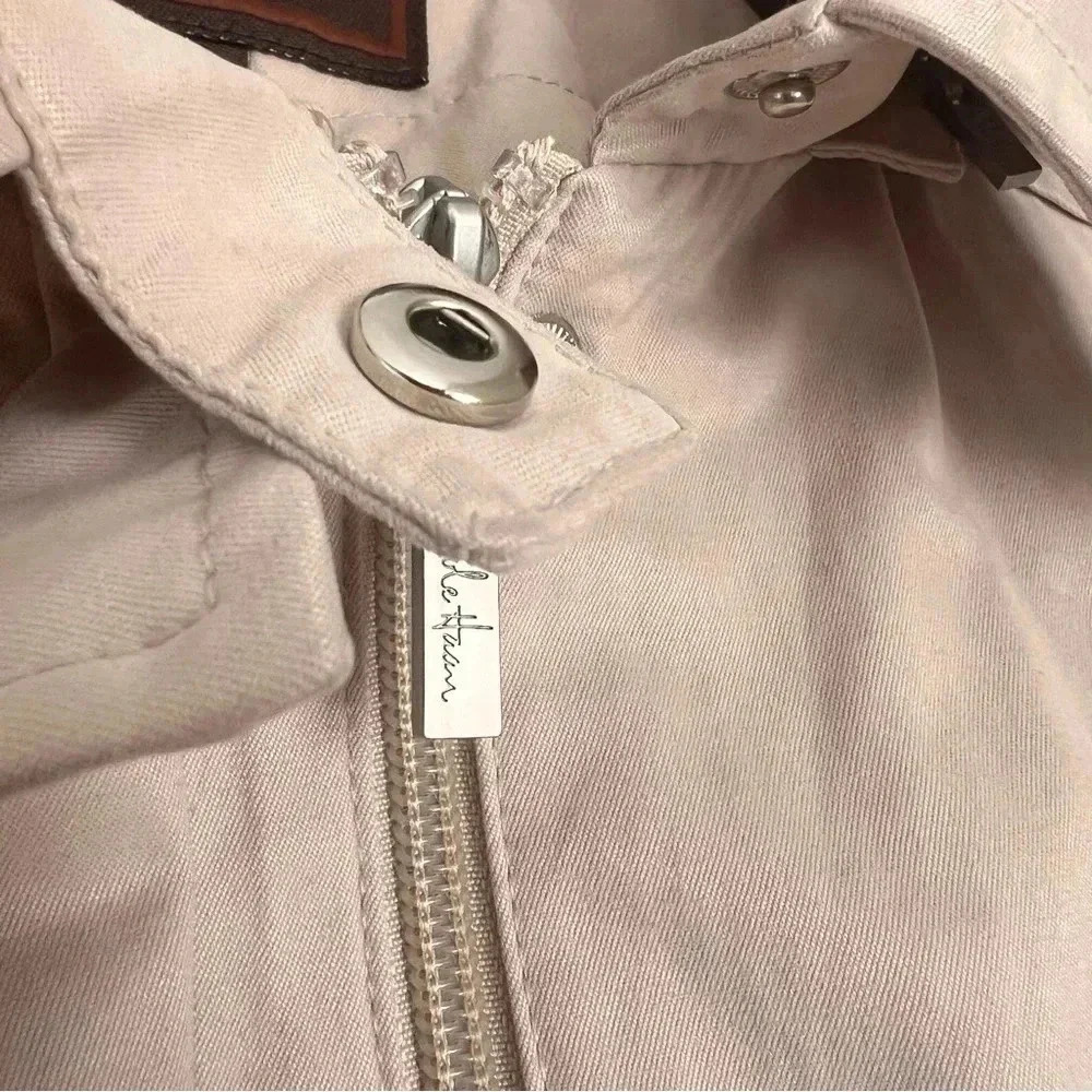 Cole Haan Women’s Beige/Tan Packable Hooded Rain Jacket - XS - Picture 15 of 15